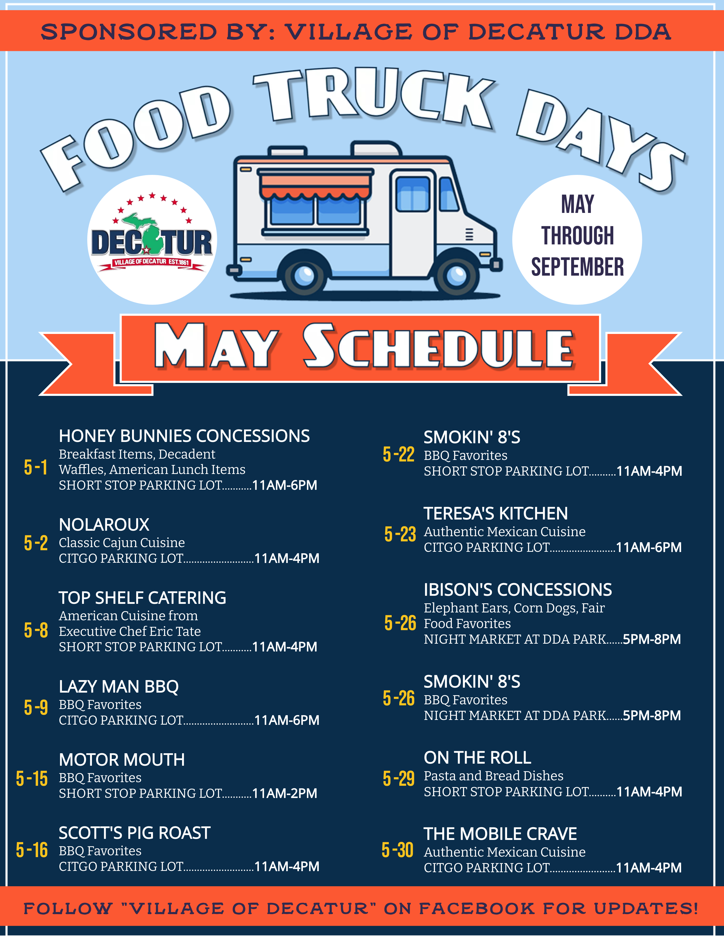 May Food Truck Schedule (1)